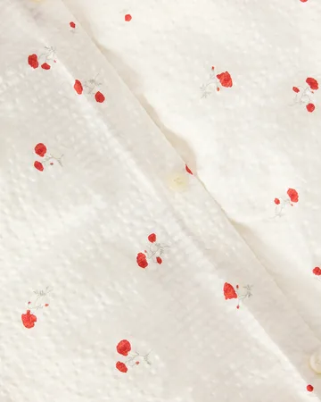 Poppy Seersucke dynetrekk dobbel - 220x220 cm - Garbo&Friends