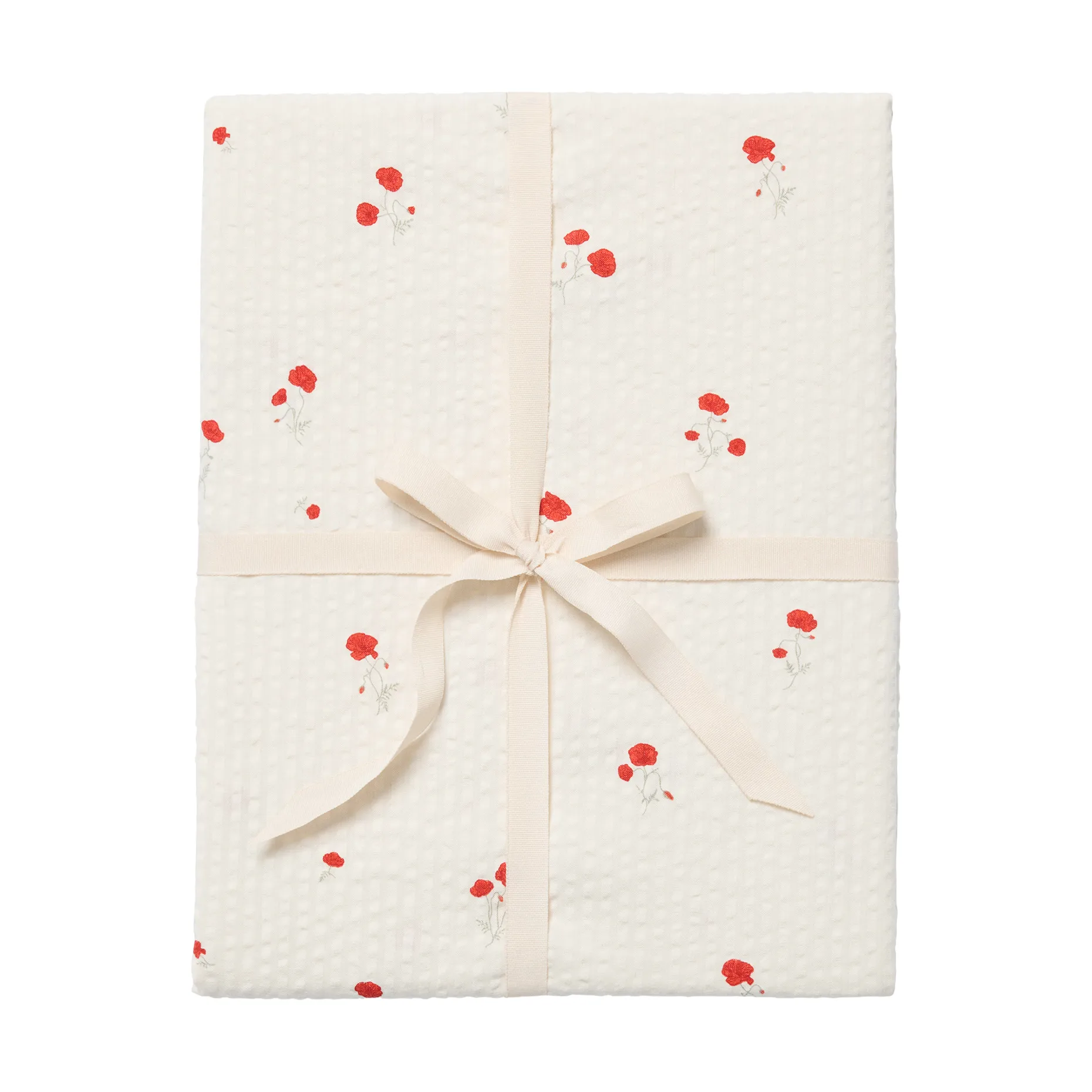 Poppy Seersucker dra-på-laken, 160x200x30 cm Garbo&Friends
