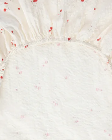 Poppy Seersucker dra-på-laken - 160x200x30 cm - Garbo&Friends