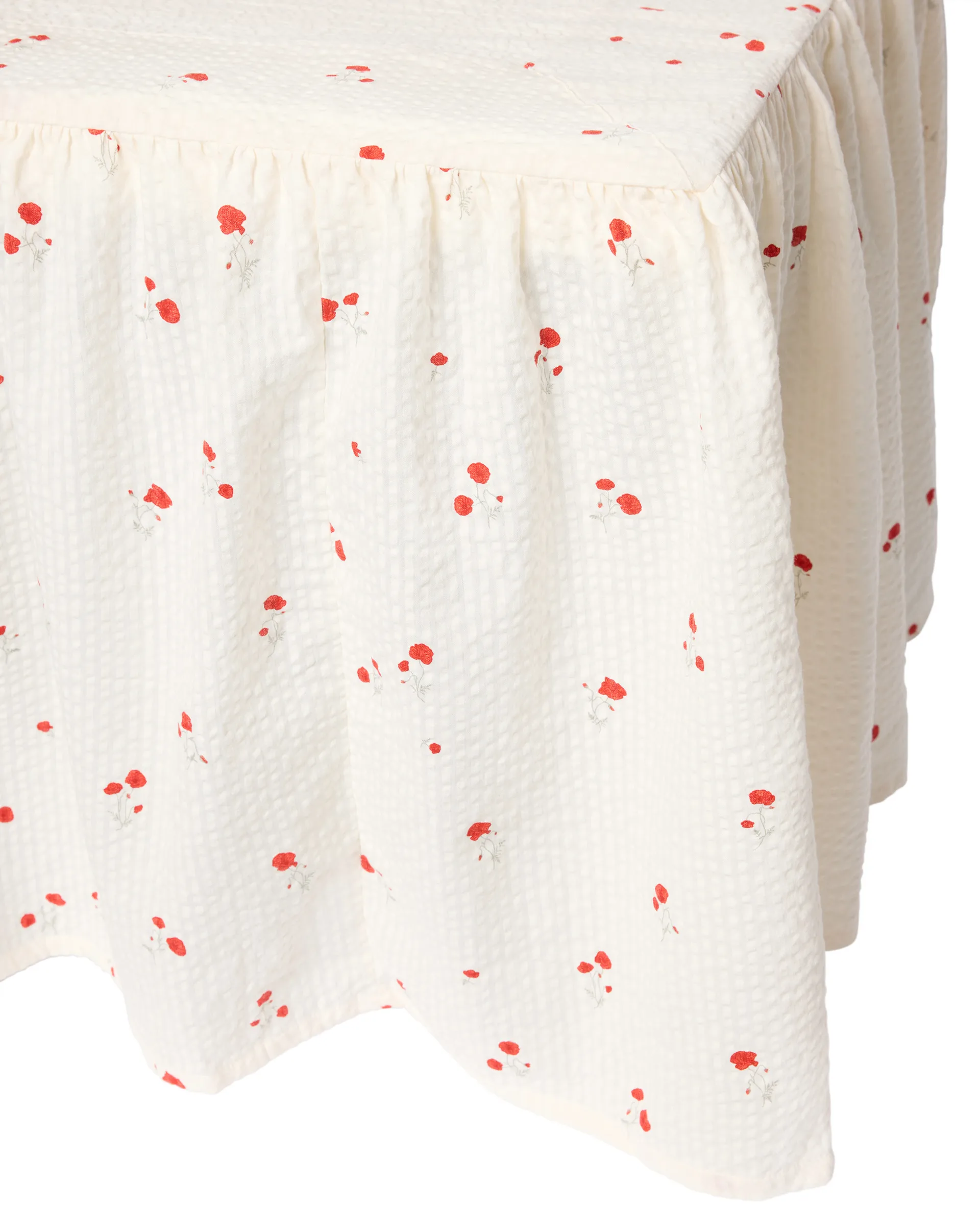 Poppy Seersucker sengeteppe, 140x200x53 cm Garbo&Friends