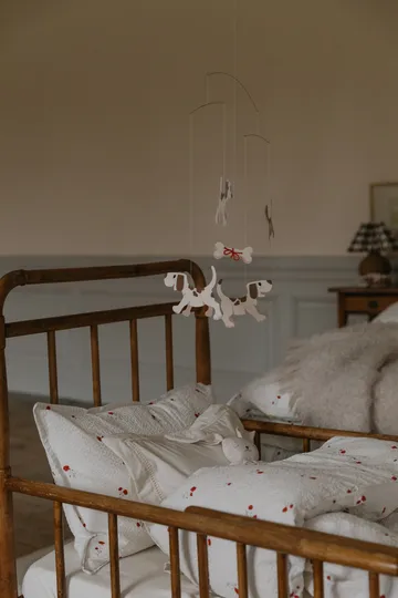 Poppy Seersucker sengetøy baby - 70x80 cm/28x35 cm - Garbo&Friends