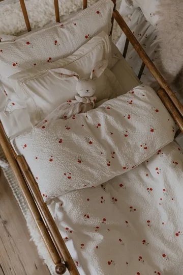 Poppy Seersucker sengetøy junior - 100x130 cm/35x55 cm - Garbo&Friends