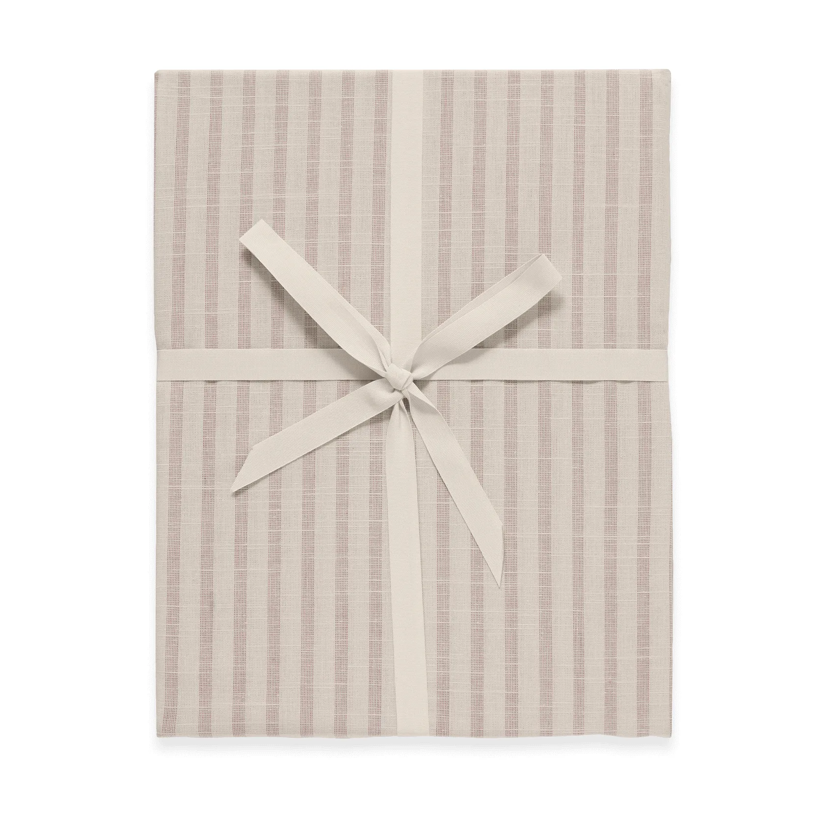 Stripe Mauve dra-på-laken, 90x200x30 cm Garbo&Friends