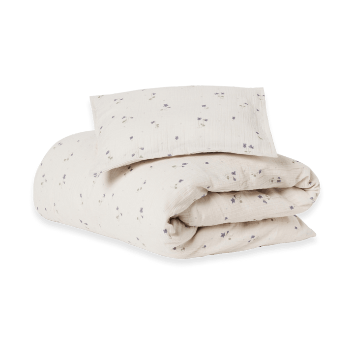 Viola Muslin sengesett junior - 100x130 cm/35x55 cm - Garbo&Friends
