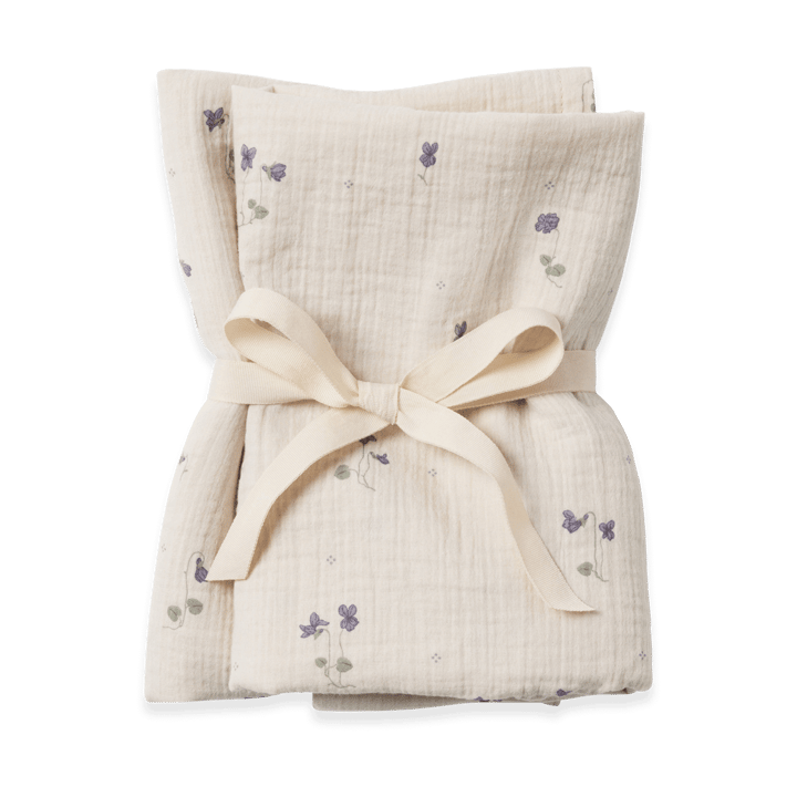 Viola Muslin teppe liten 2 deler - 60x60 cm - Garbo&Friends