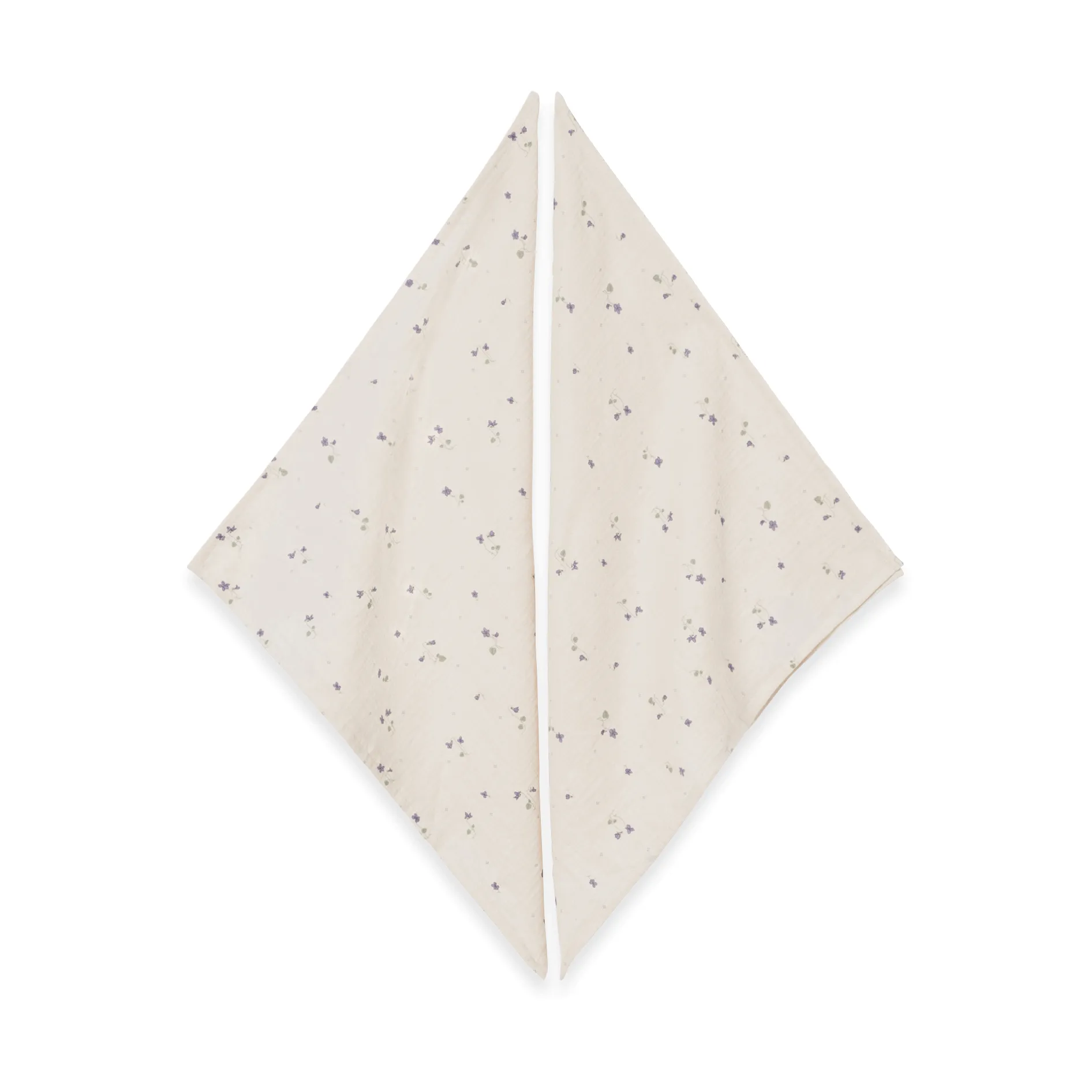 Viola Muslin teppe liten 2 deler, 60x60 cm Garbo&Friends