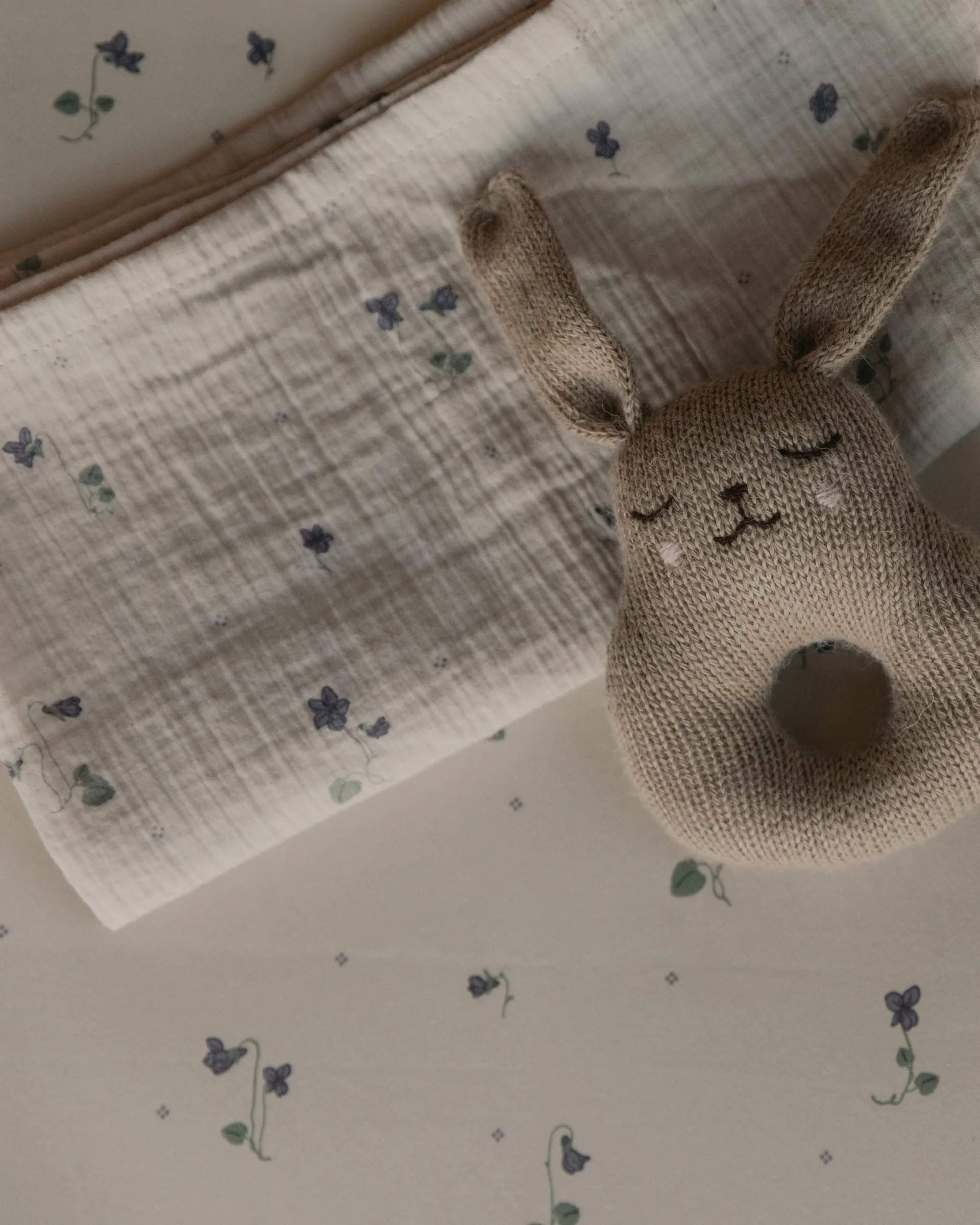 Viola Muslin teppe liten 2 deler, 60x60 cm Garbo&Friends