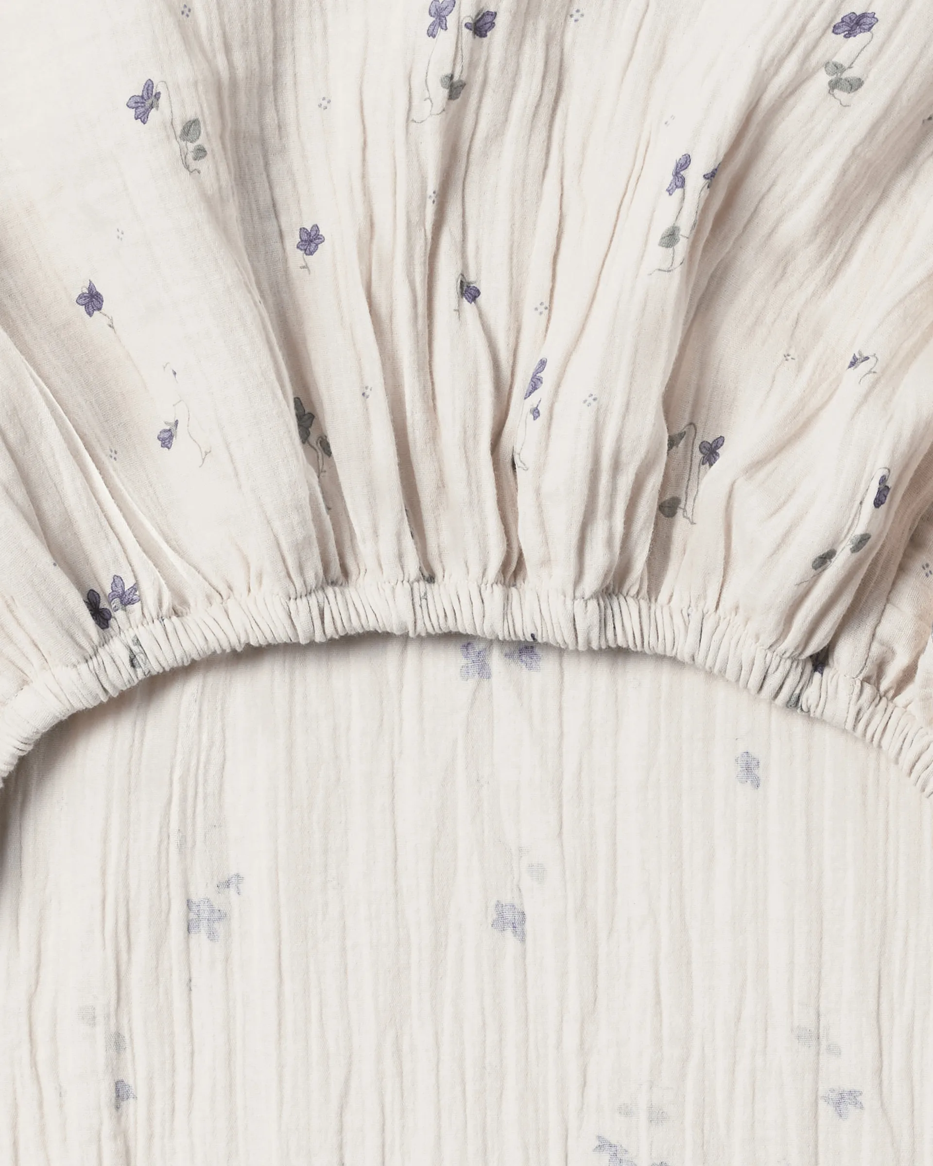 Viola Musselin strikklaken, 60x120x20 cm Garbo&Friends