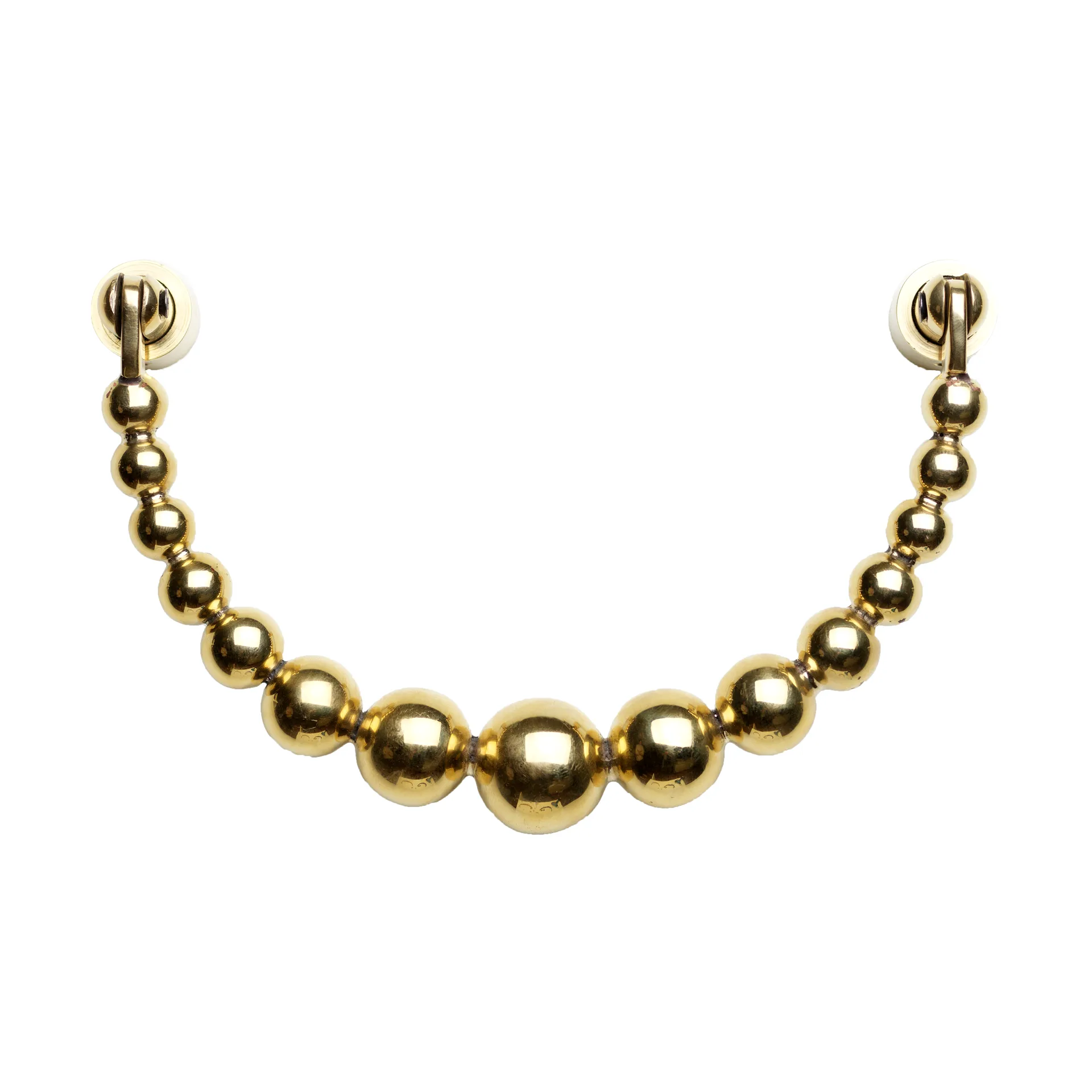 Garden Glory dørbanker, Polished brass Garden Glory