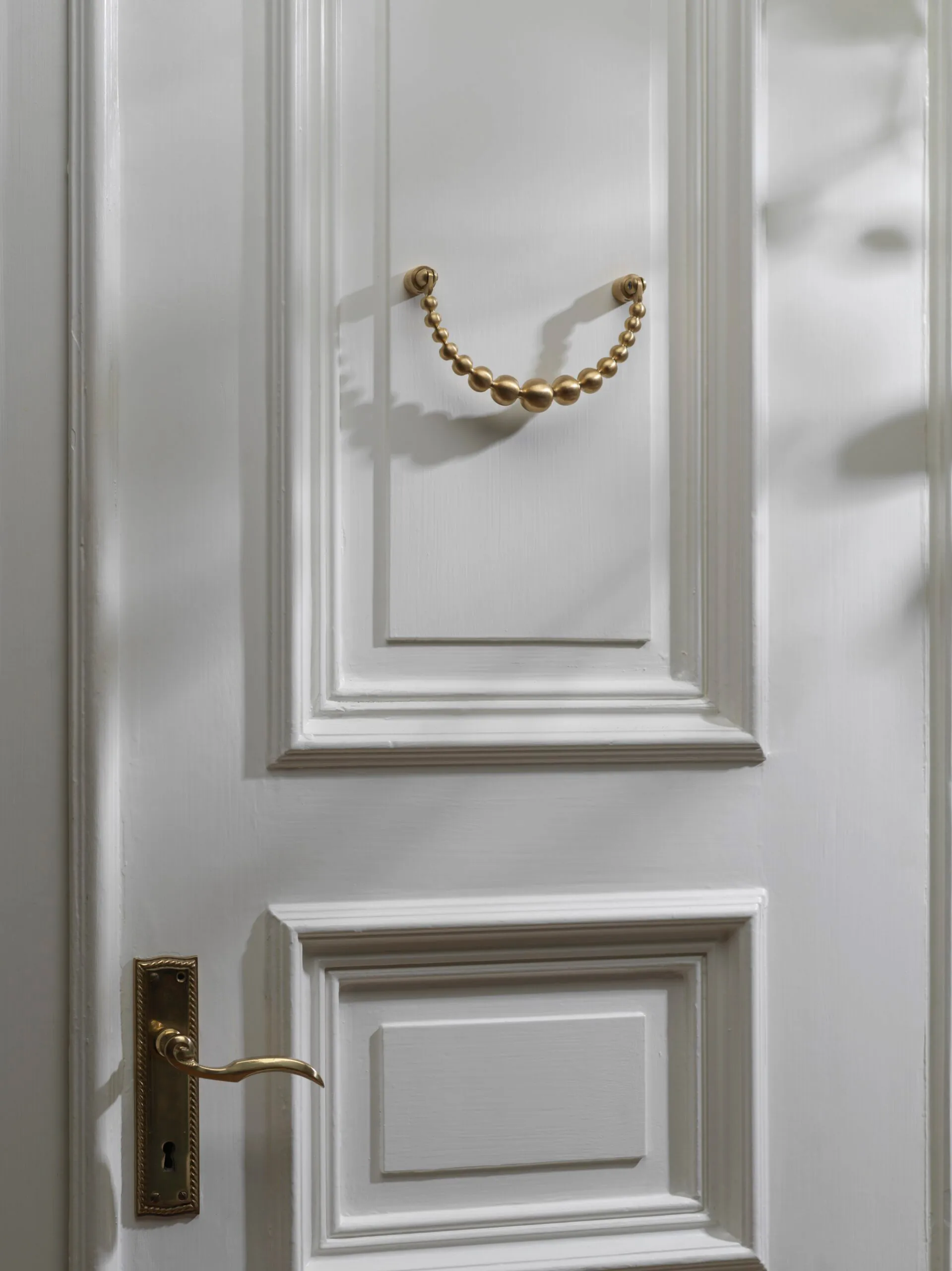 Garden Glory dørbanker, Polished brass Garden Glory