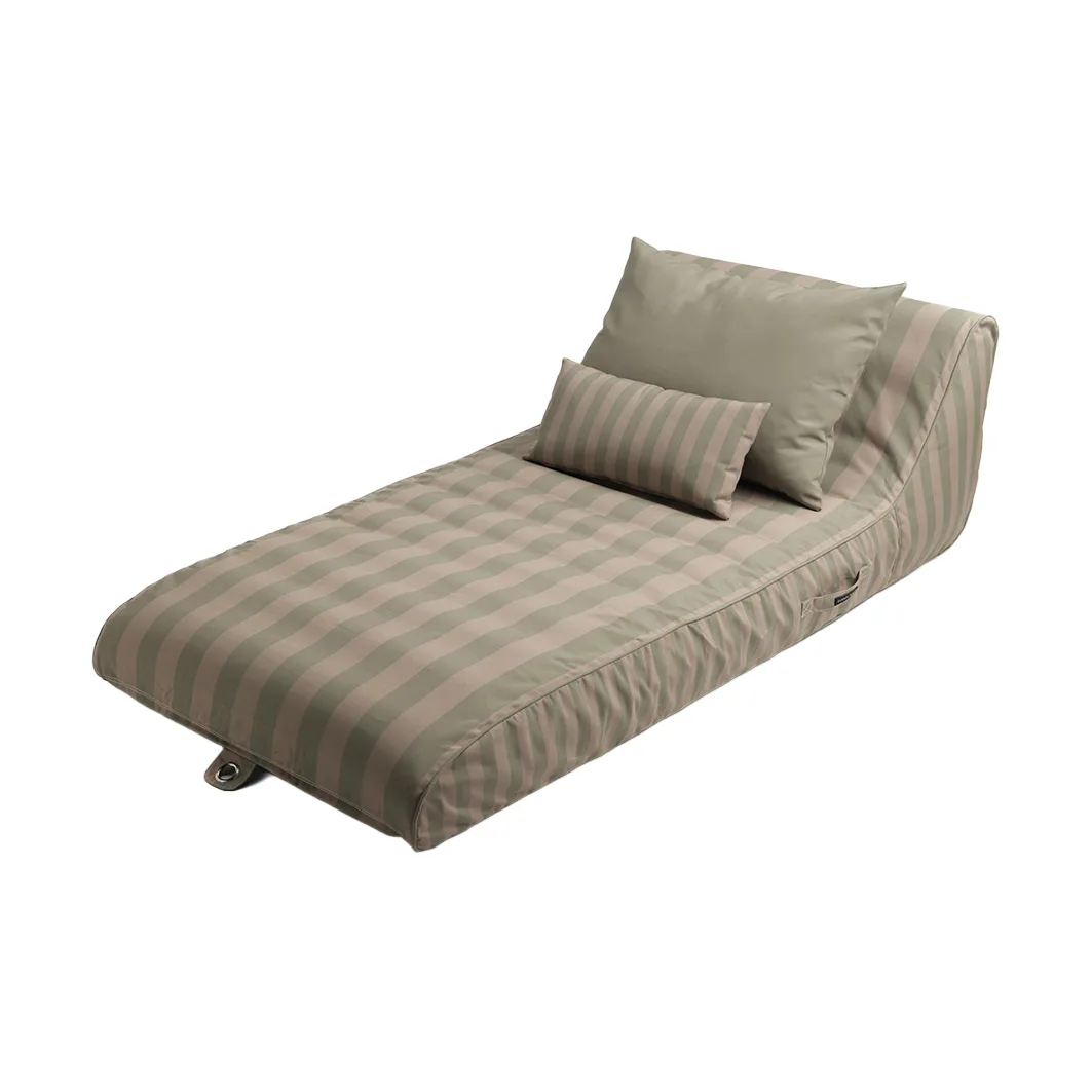Garden Glory flytende solseng, Eukalyptusgrønn-beige, 85x168,5 cm Garden Glory