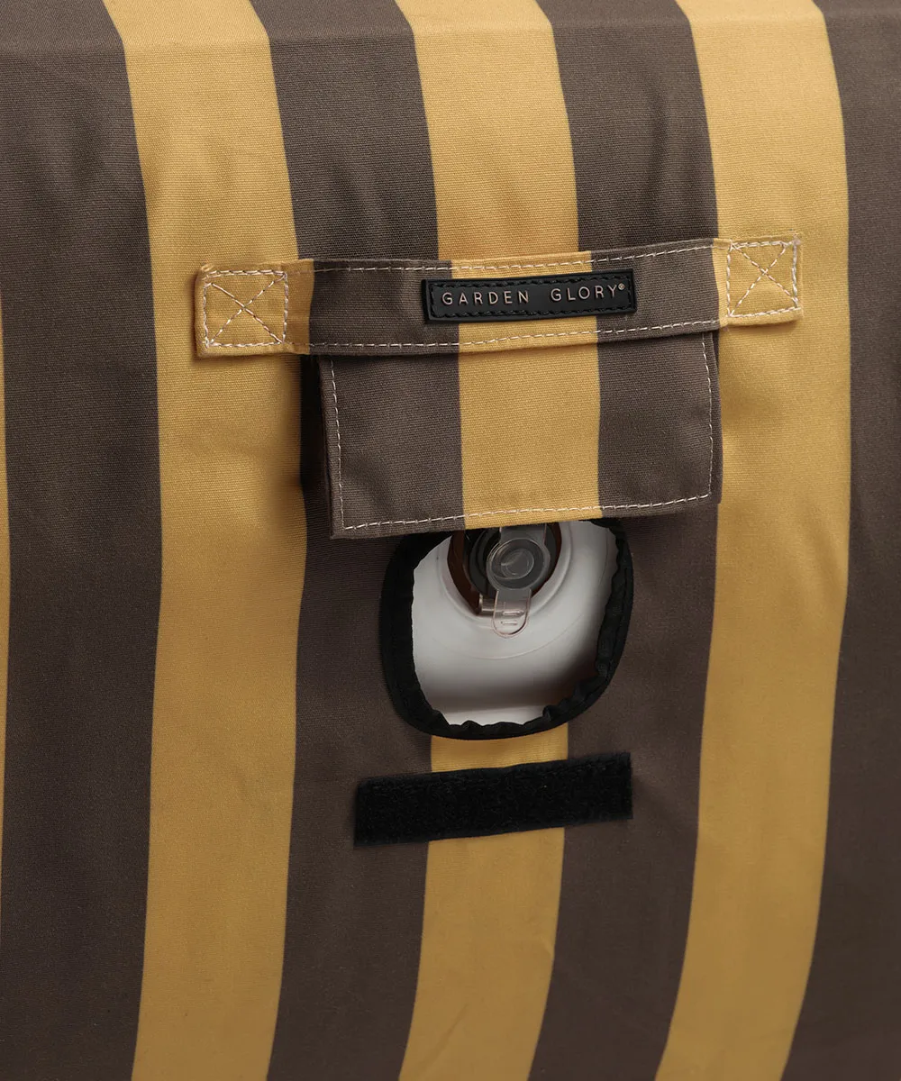 Garden Glory flytende solseng, Safrangul-brun, 85×168,5 cm Garden Glory