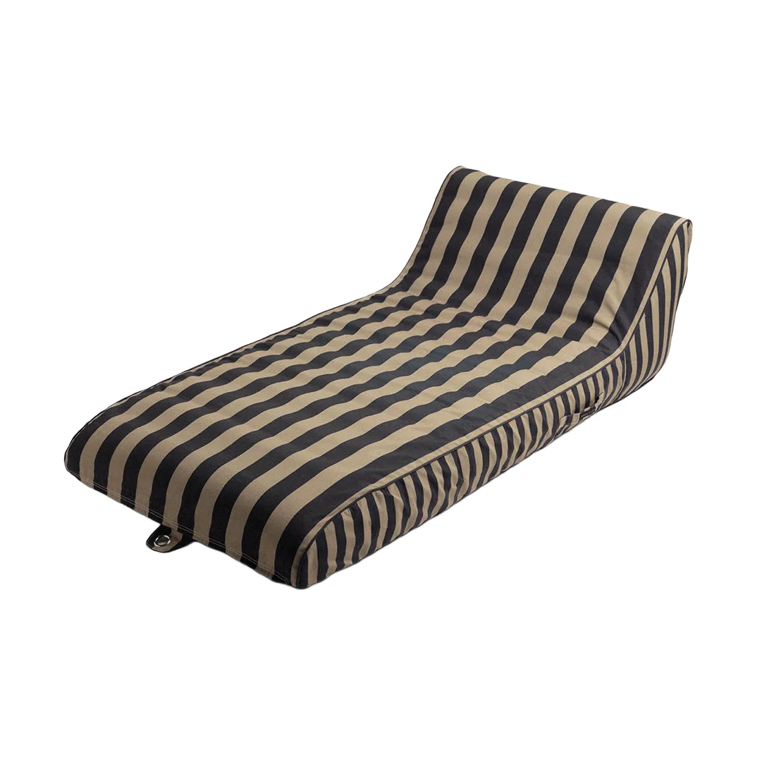 Garden Glory flytende solseng, Svart-beige, 85x168,5 cm Garden Glory