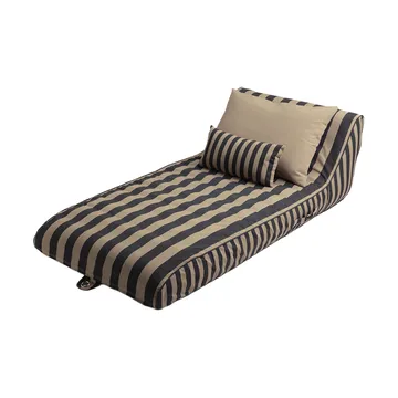 Garden Glory flytende solseng - Svart-beige, 85x168,5 cm - Garden Glory