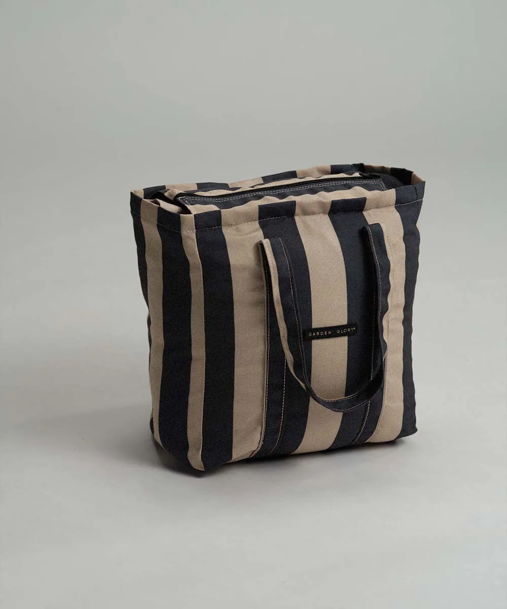Garden Glory flytende solseng, Svart-beige, 85x168,5 cm Garden Glory