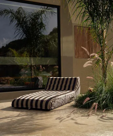 Garden Glory flytende solseng - Svart-beige, 85x168,5 cm - Garden Glory