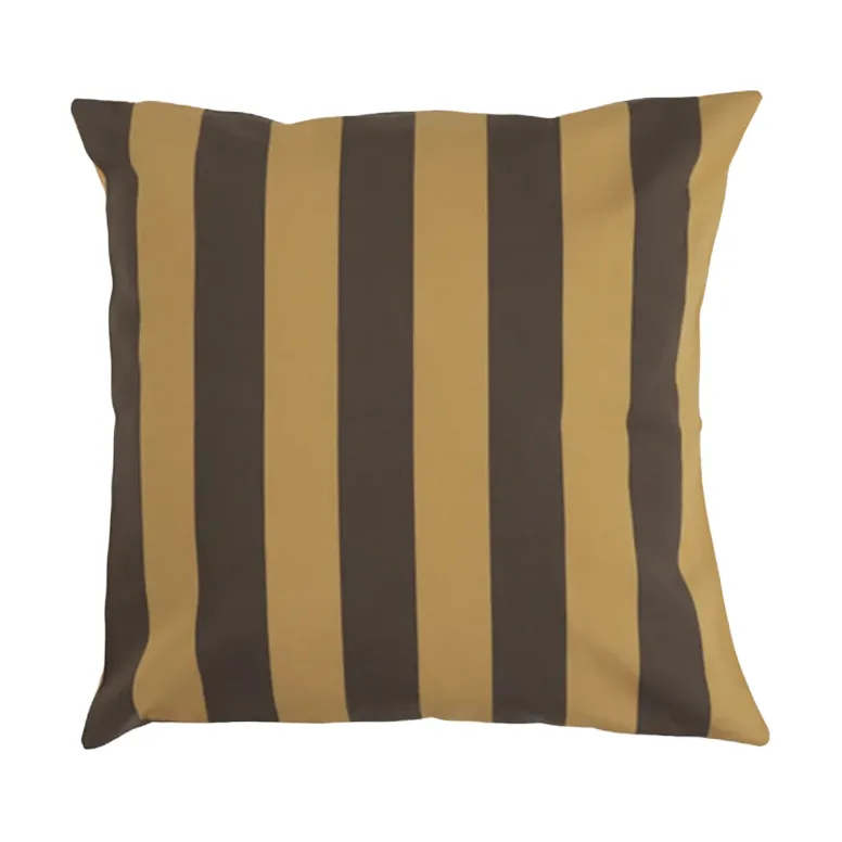 Garden Glory stripete pute, Safrangul-brun, 50x50 cm Garden Glory
