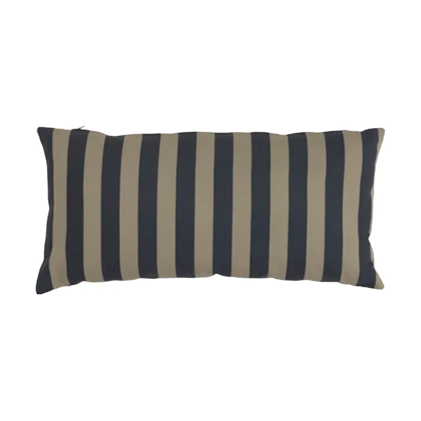 Garden Glory stripete pute, Svart-beige, 25x50 cm Garden Glory