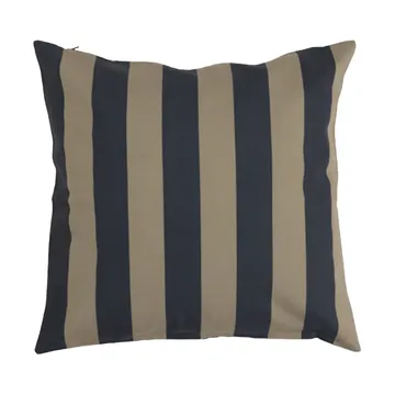 Garden Glory stripete pute - Svart-beige, 50x50 cm - Garden Glory