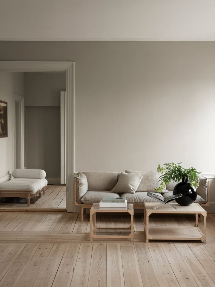 Bleck Sofabord 75x75 cm finer, Bøk-natural Gärsnäs