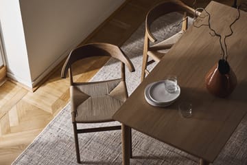 Hedda karmstol - Eik-black-papirsnor natur - Gärsnäs
