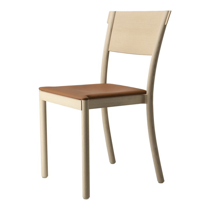 Light & Easy stol - Ask-hvit-elmosoft 33077 - Gärsnäs