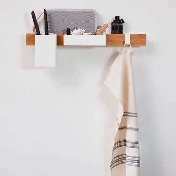 Flex Hooks knagg 2-pak - Hvit - Gejst