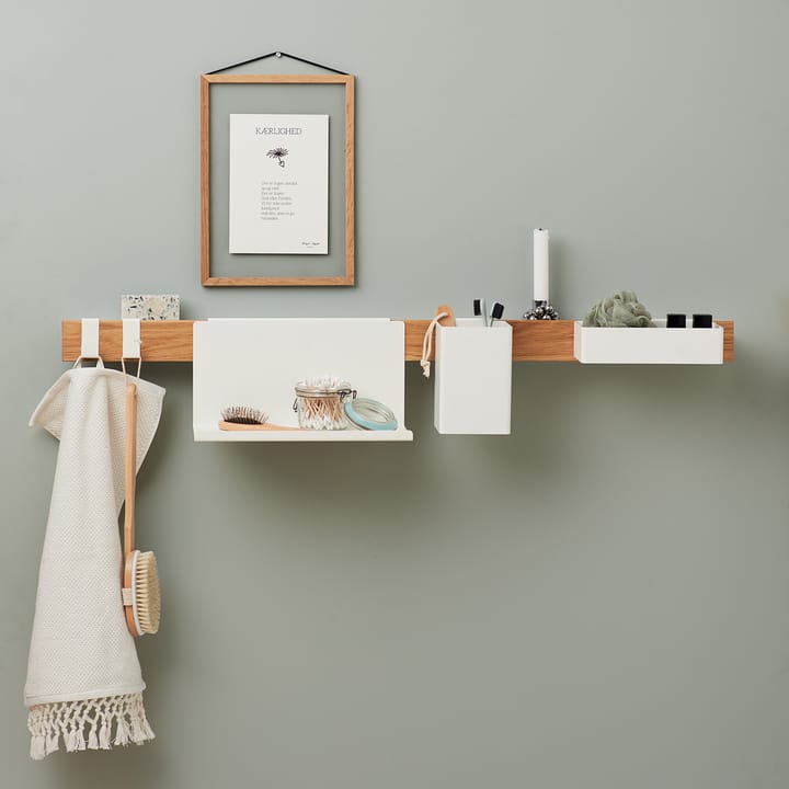 Flex Hooks knagg 2-stk., Hvit Gejst