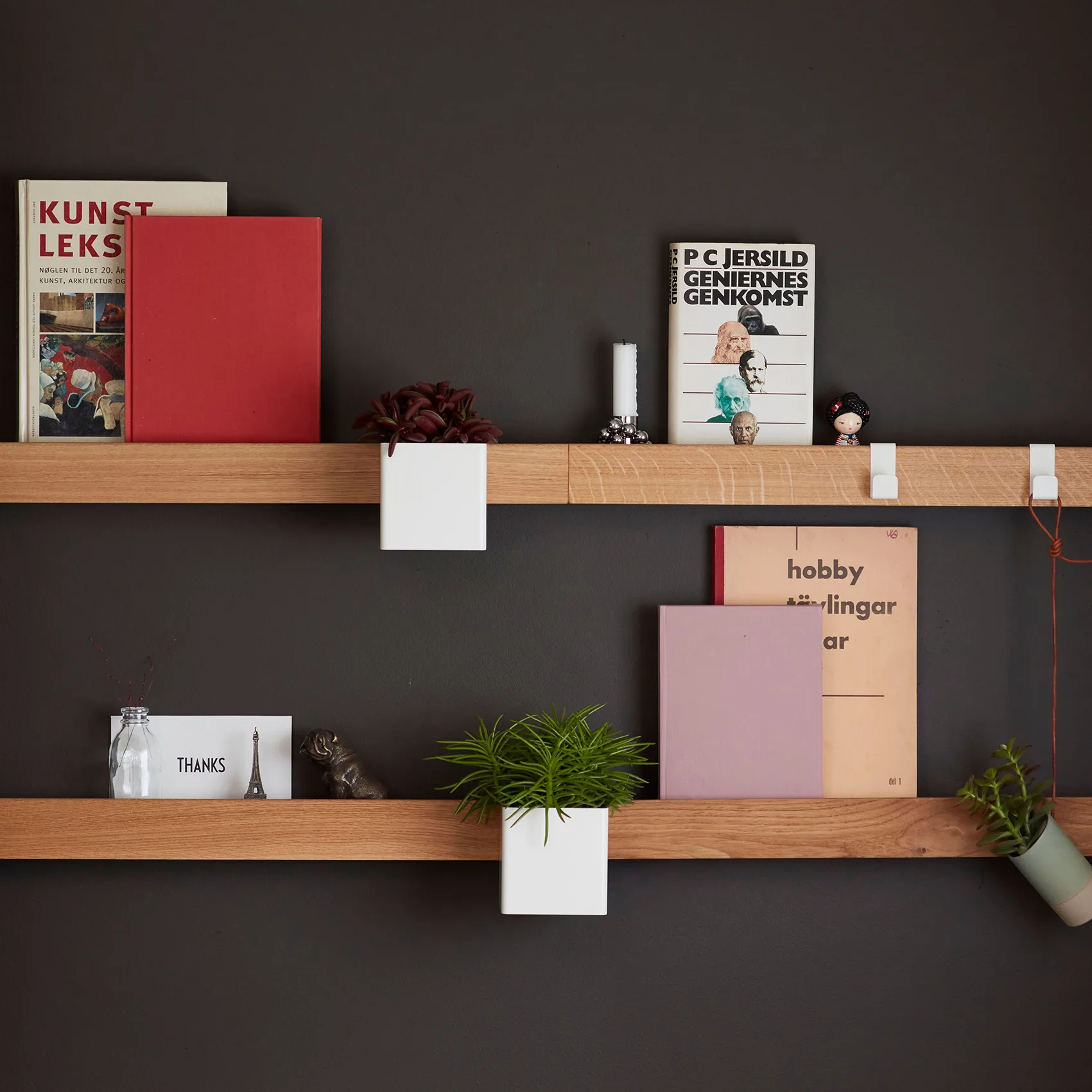 Flex Rail magnetstripe 60 cm, Eik-hvit Gejst