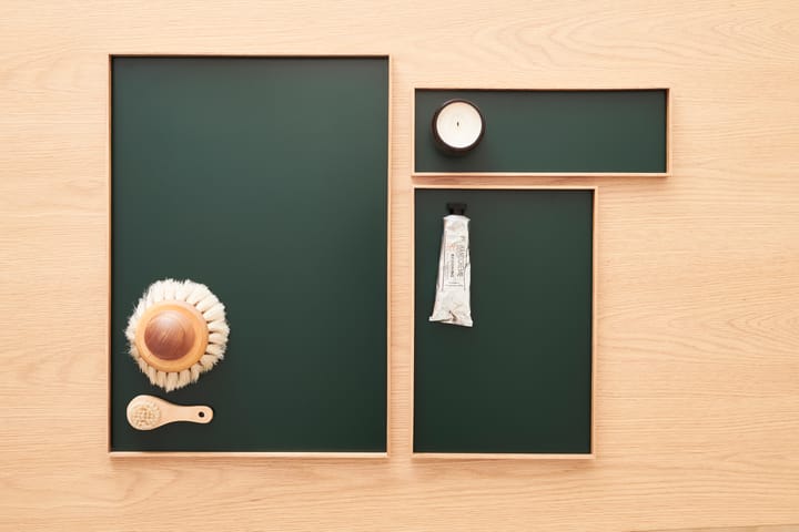 Frame brett medium 23 x 34 cm, Eik-grønn Gejst