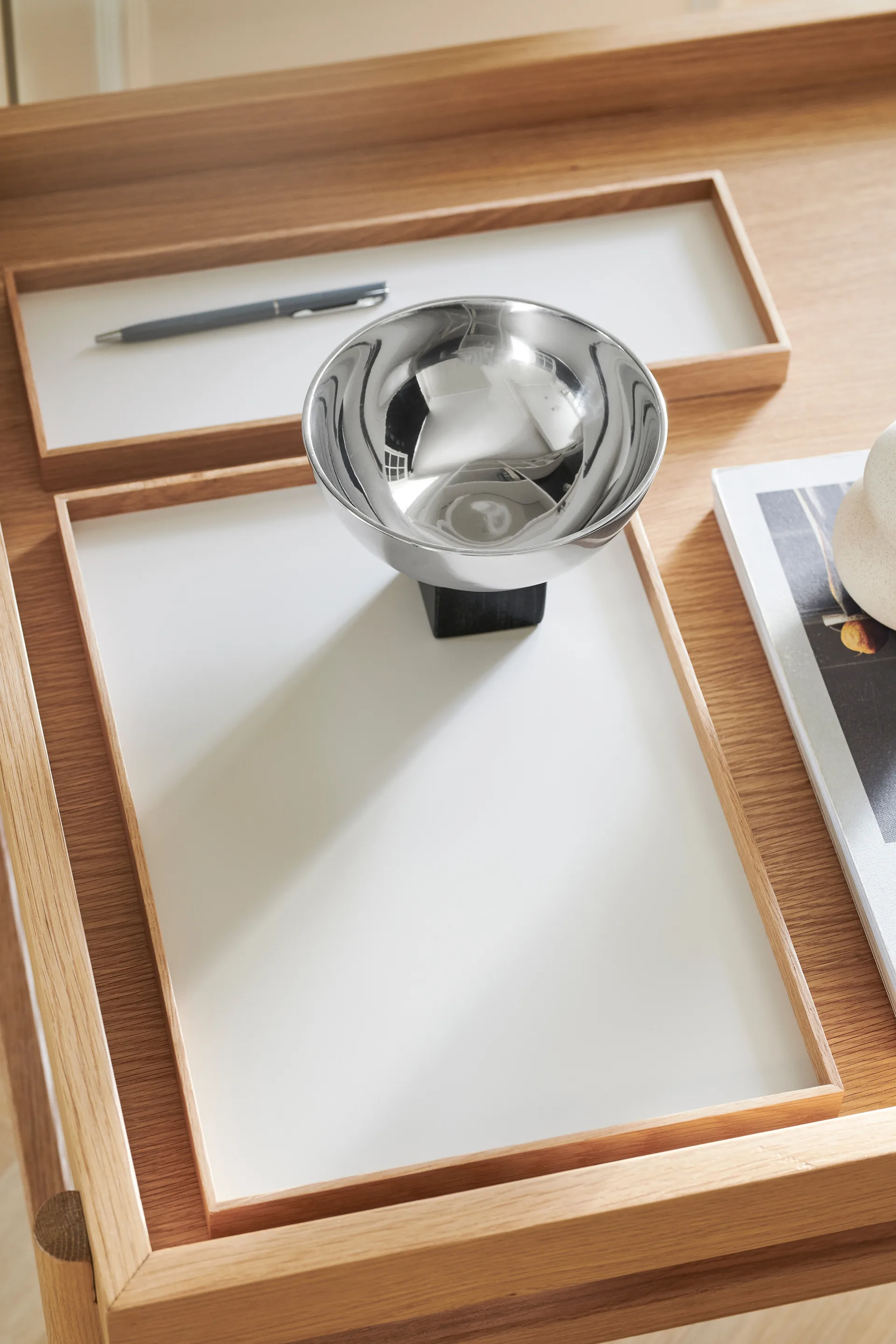 Frame brett small 11x32,4 cm, Eik-beige Gejst