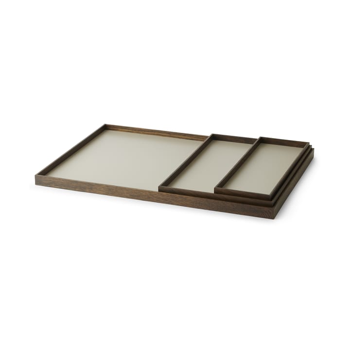 Frame brett small 11x32,4 cm, Røkt eik-grå Gejst