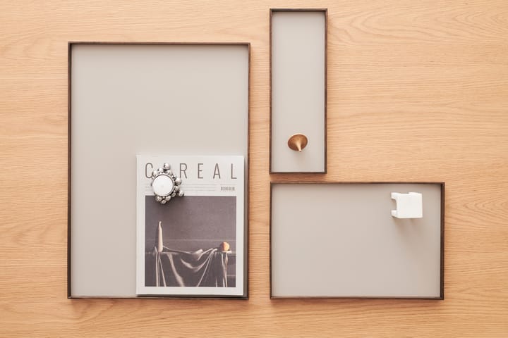 Frame brett small 11x32,4 cm, Røkt eik-grå Gejst