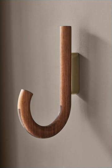 Hook krok 19 cm - Valnøtt-messing - Gejst