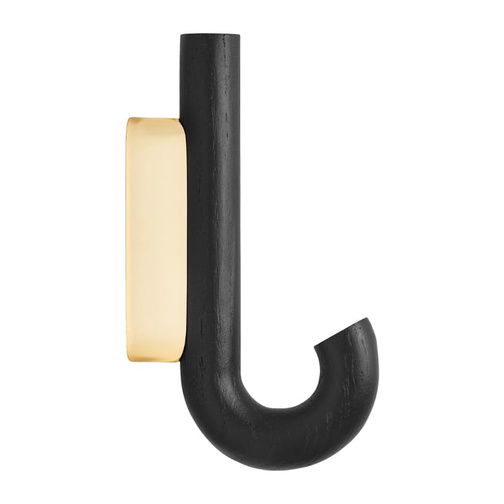 Hook krok mini 13,3 cm - Svart eik-messing - Gejst