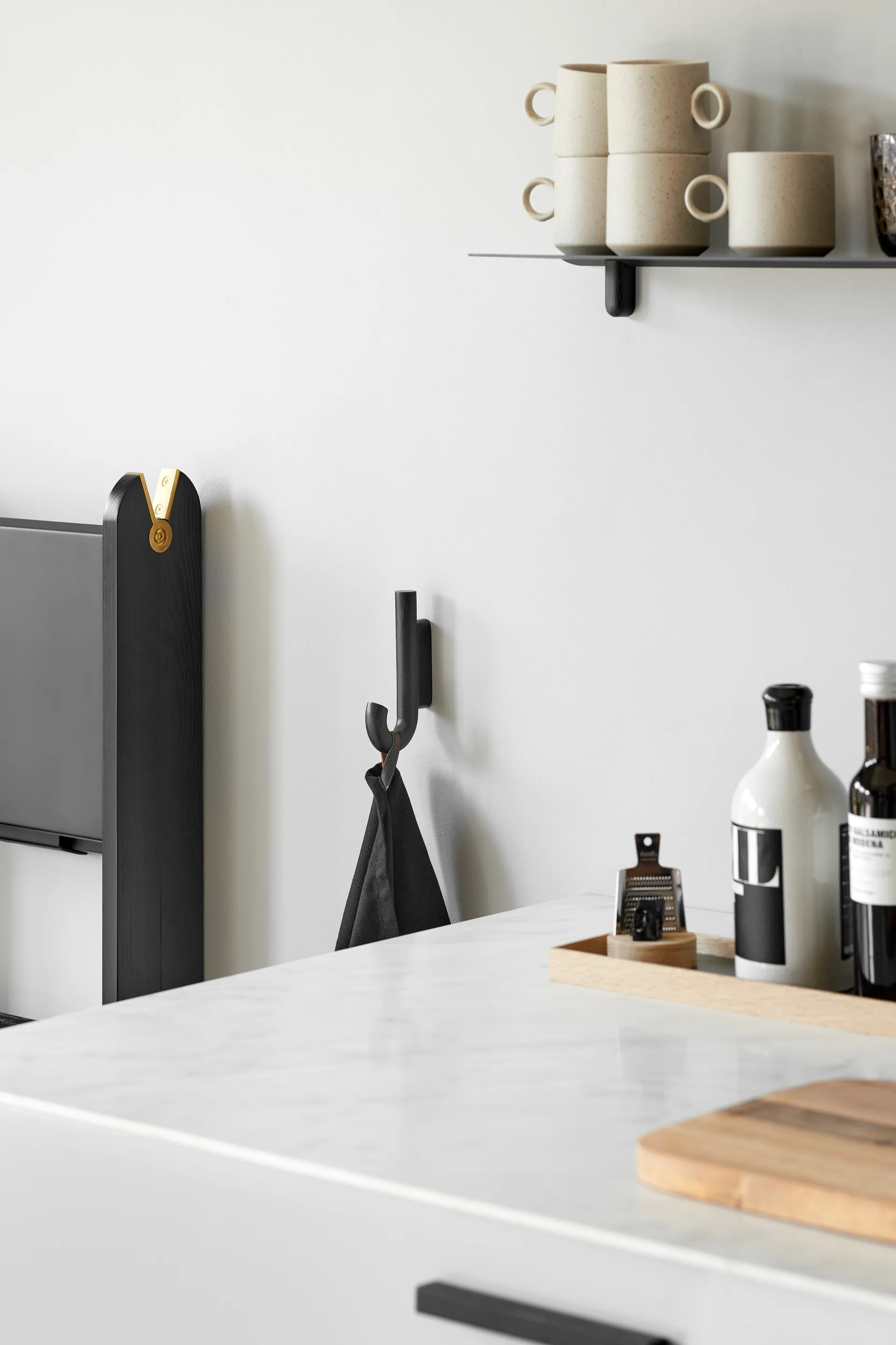 Hook krok mini 13,3 cm, Svart eik-svart Gejst