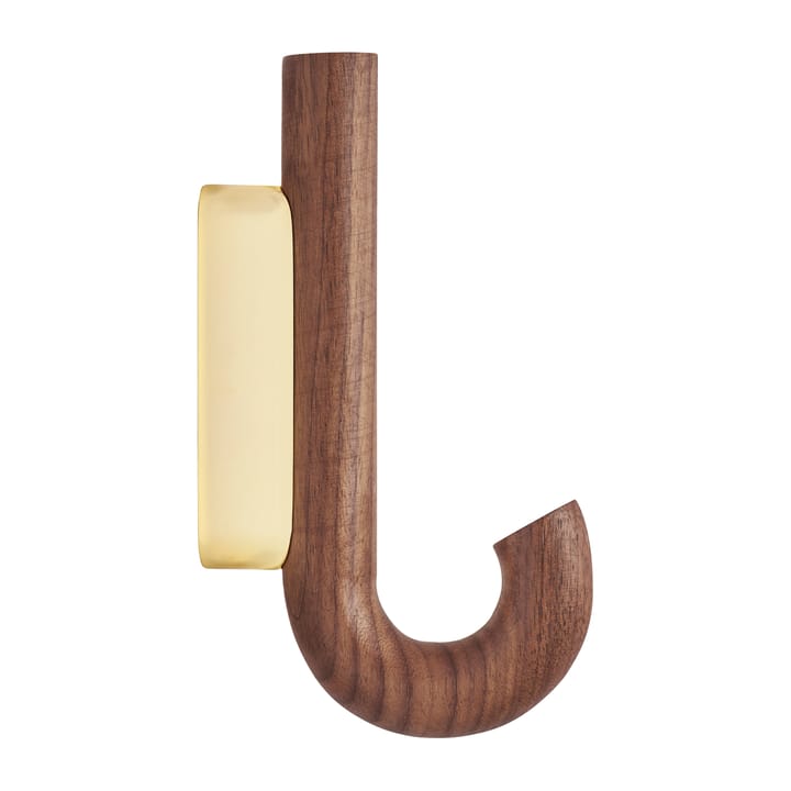 Hook krok mini 13,3 cm - Valnøtt-messing - Gejst