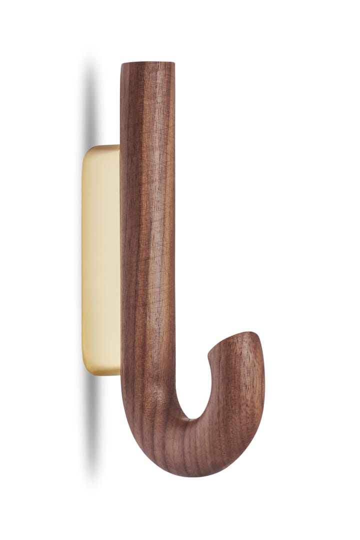 Hook krok mini 13,3 cm, Valnøtt-messing Gejst