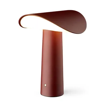 Lium bærbar bordlampe 22,5 cm - Burgundy - Gejst