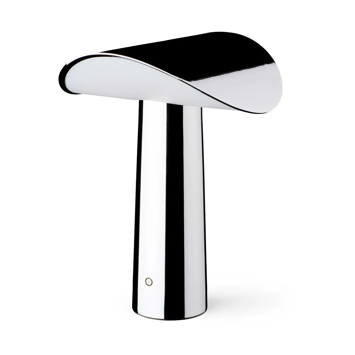 Lium bærbar bordlampe 22,5 cm, Chrome Gejst