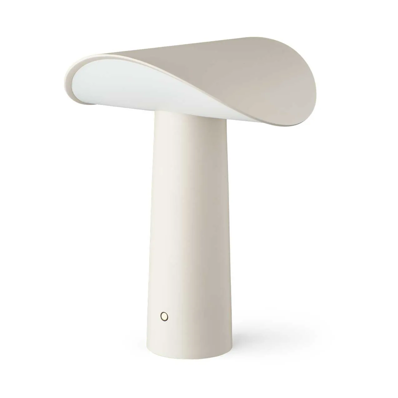 Lium bærbar bordlampe 22,5 cm, Warm grey Gejst