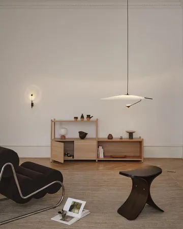 Luno krakk 48x28x72 cm - Mørk eik - Gejst