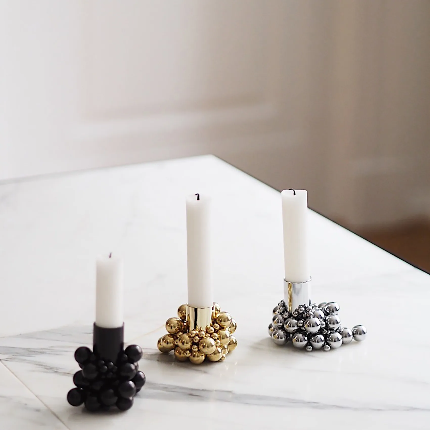 Molekyl lysestake 1, Messing Gejst