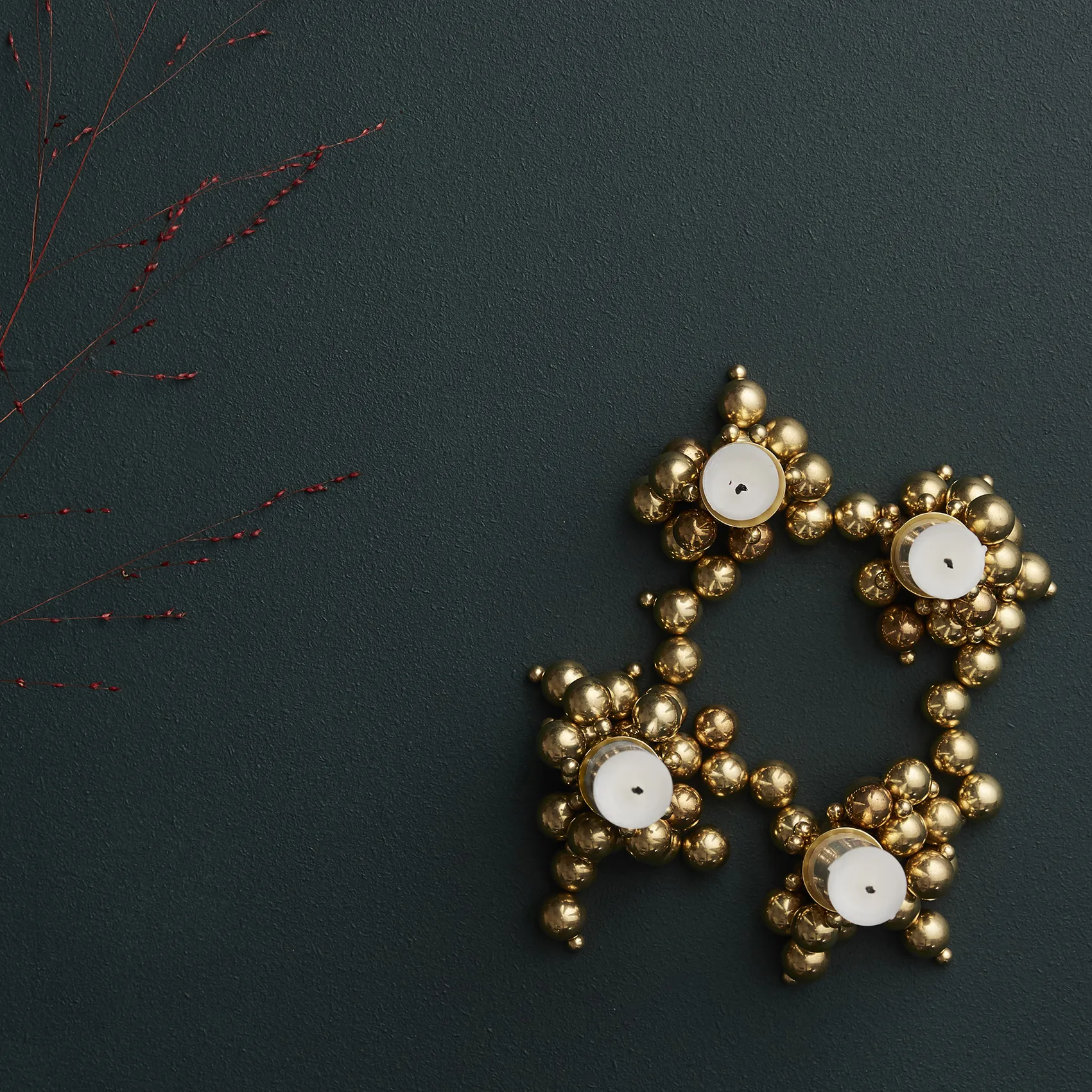 Molekyl lysestake 4, Messing Gejst