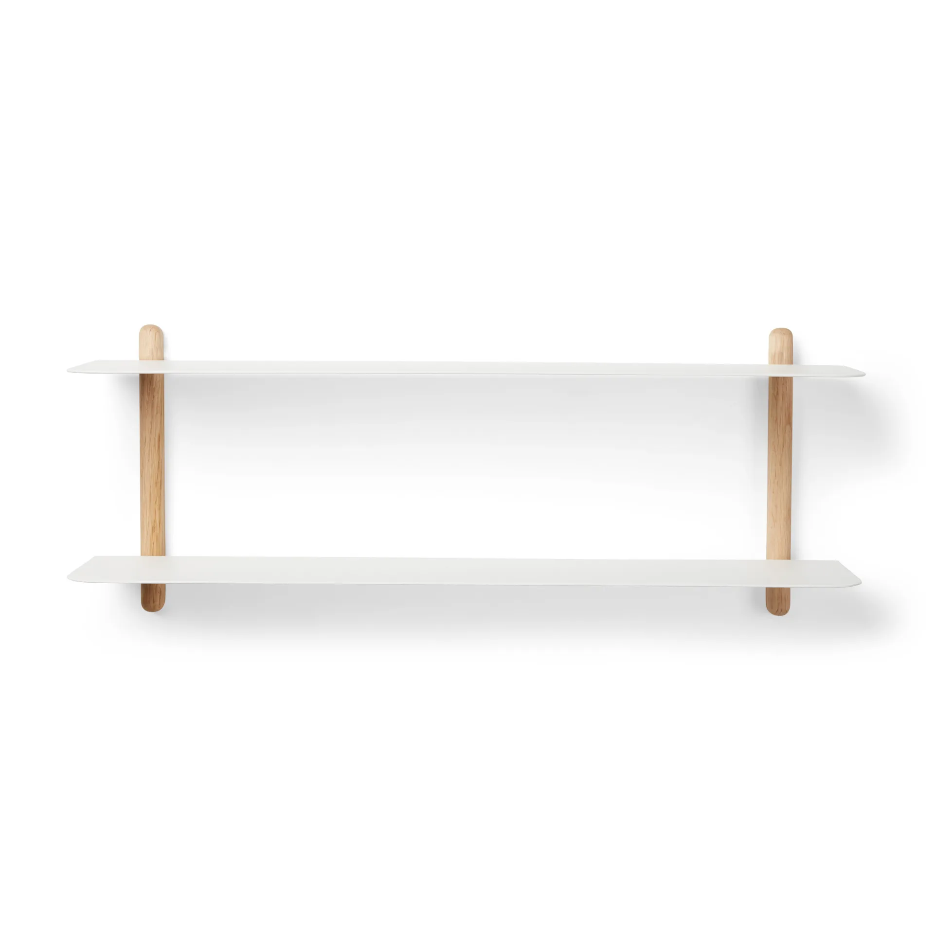 Nivo hylle F, Lys eik-hvit Gejst