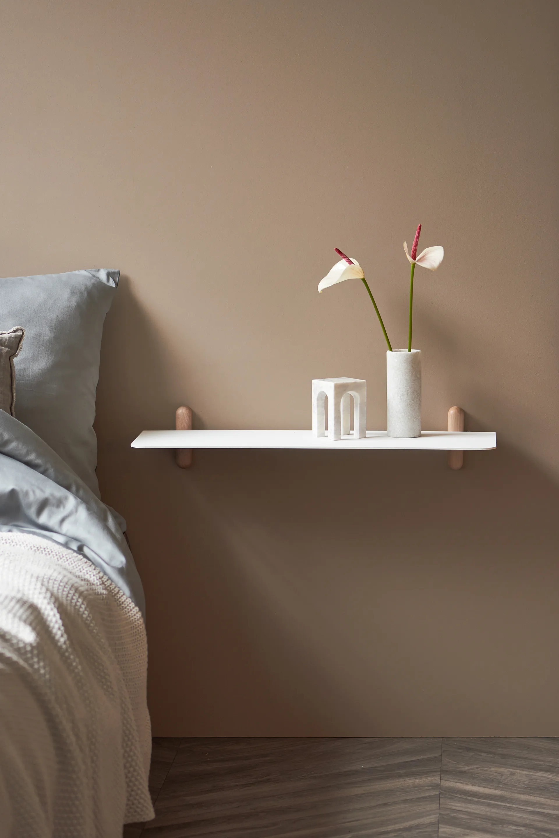 Nivo hylle G large, Lys eik-hvit Gejst