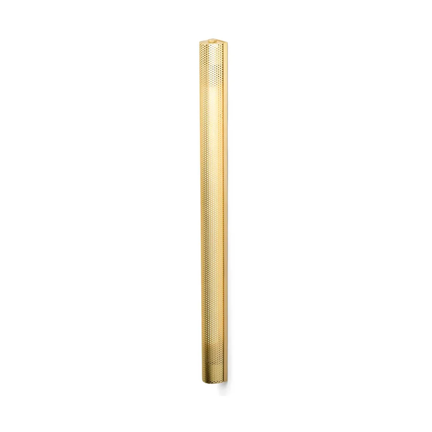 Radent vegglampe short 70 cm fast installasjon, Brass Gejst