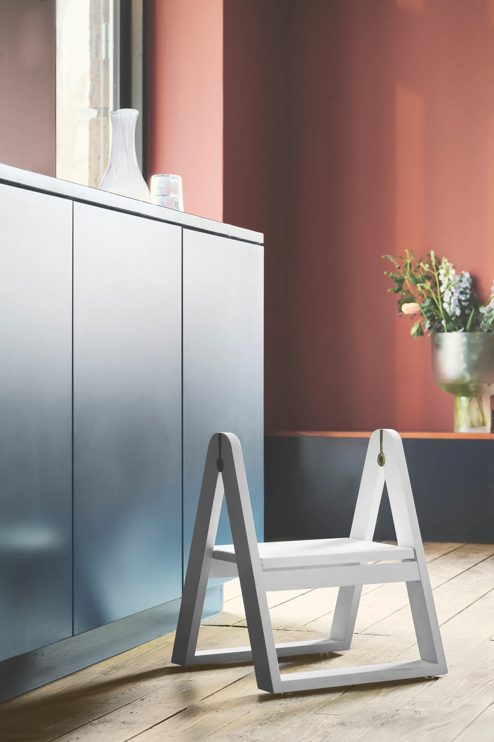 Reech trappestige, White Gejst