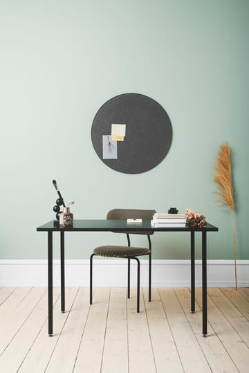 Retell pinboard oppslagstavle Ø 80 cm - Sort - Gejst