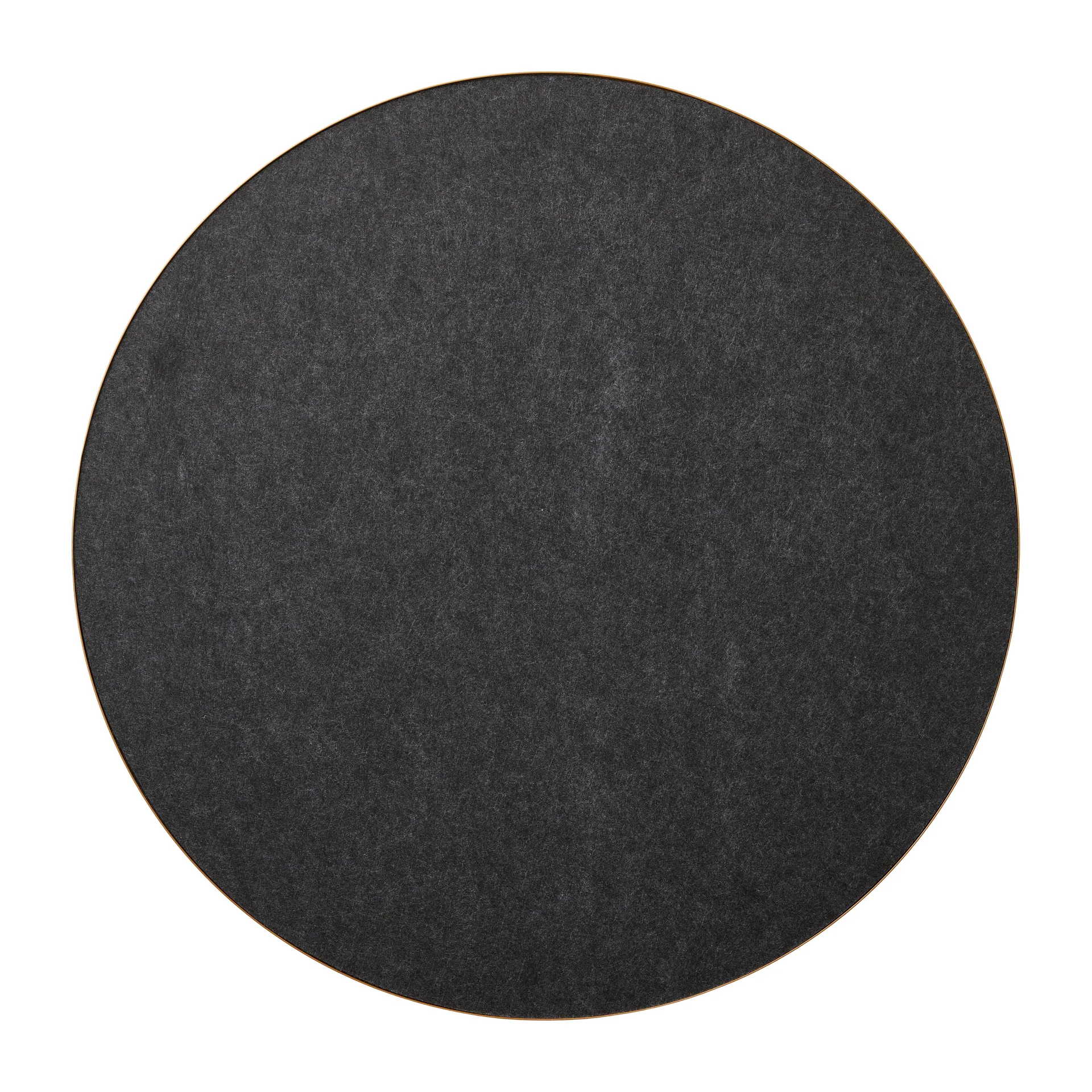 Retell pinboard oppslagstavle Ø 80 cm, Svart-messing Gejst